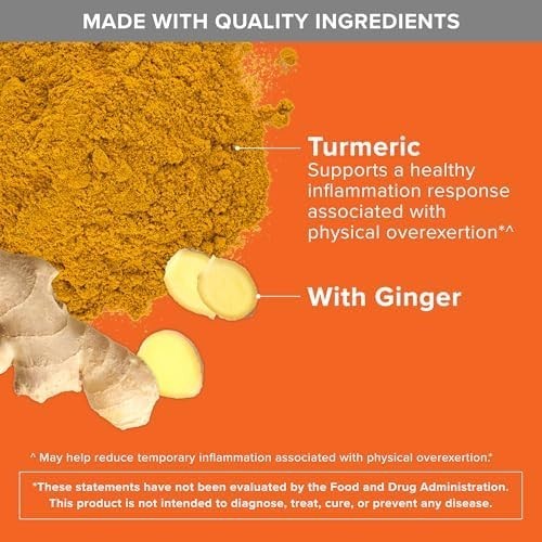 Qunol Turmeric Ginger 1000mg 120 Capsules Exp 2028 Joint Support Pack 1 2 3