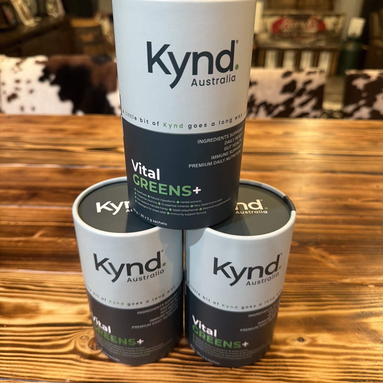 Kynd Australia Vital Greens+ Daily Gut Reset Qty 3