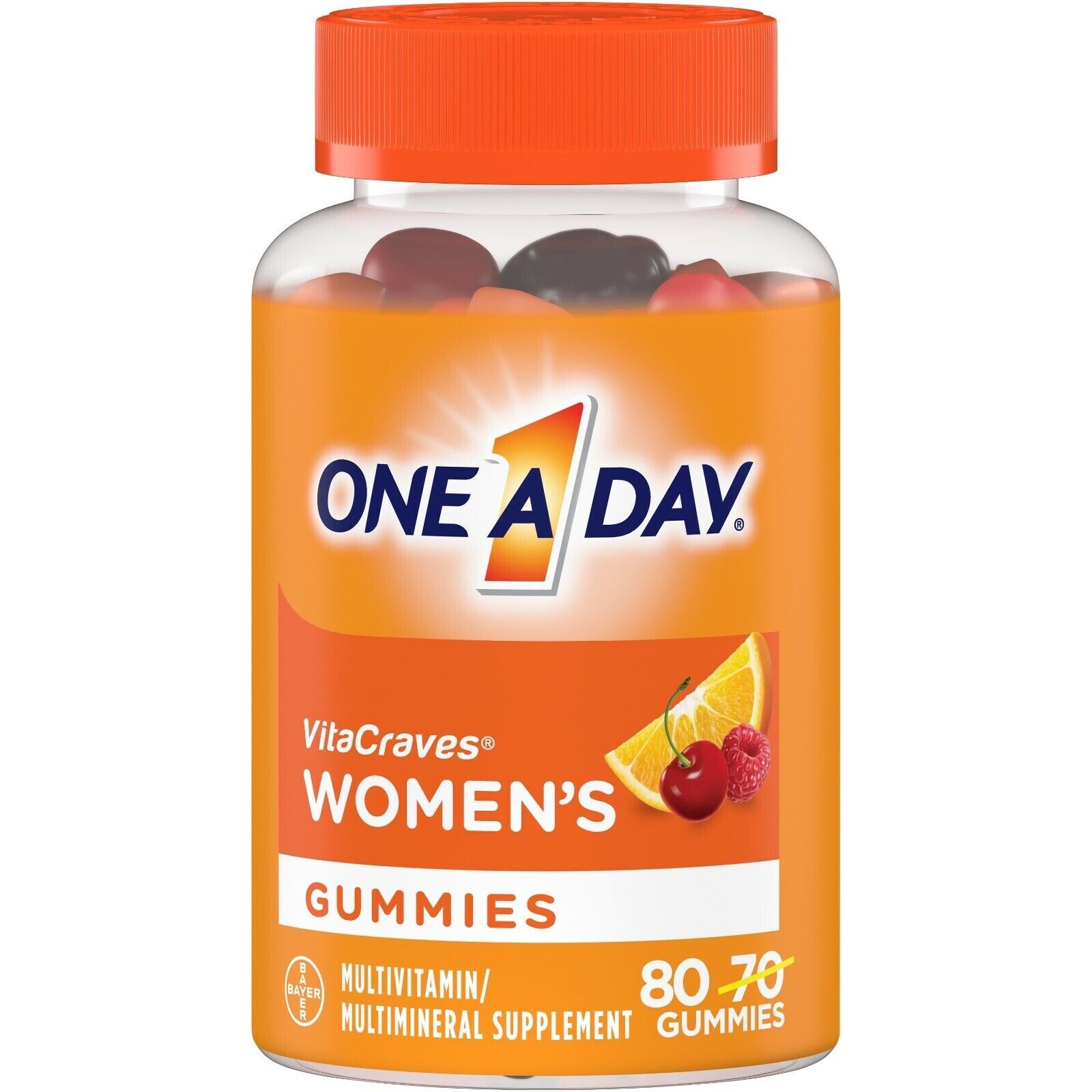 One A Day Women’s Multivitamin Gummies (80 ct) Ex 10/2024