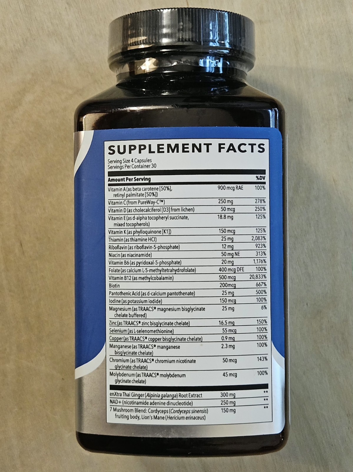 Life Seasons | Men’s High Potency Multivitamin | 120 Veg Caps | Exp 12/2028