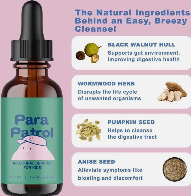 Para Patrol UK Improves Gut Health 30ml for Kids Intestinal Support Drops