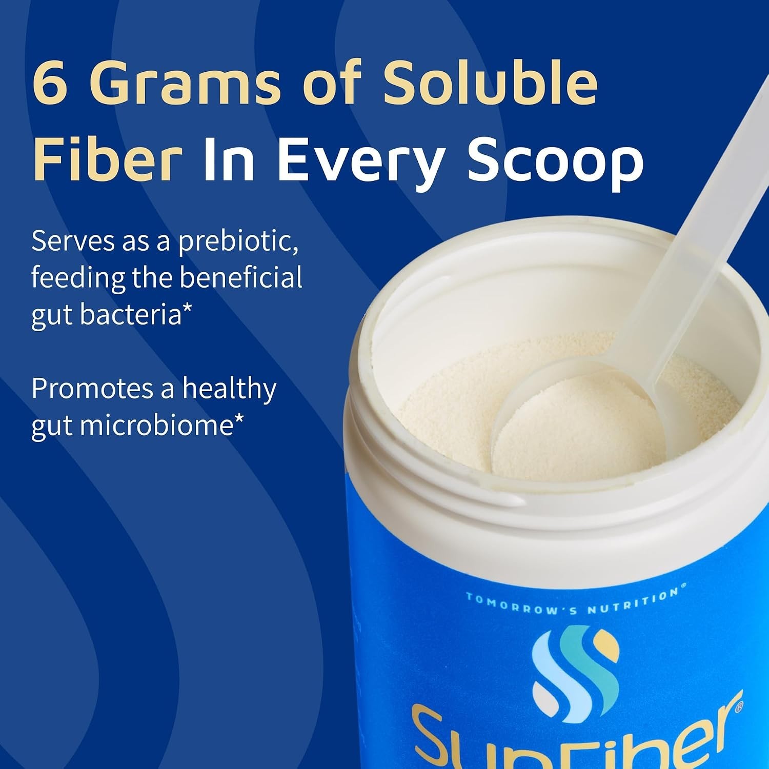 Tomorrow’s Nutrition Sunfiber Prebiotic Fiber Unflavored 30 Servings Low FODMAP
