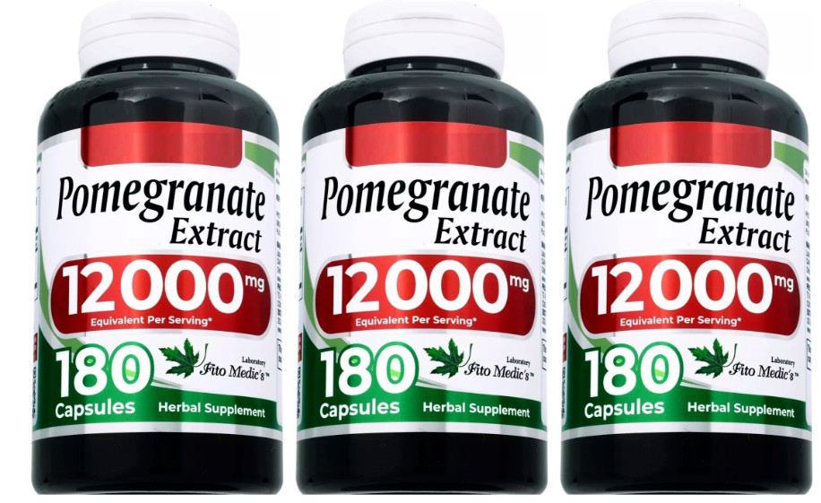 Life Extension Pomegranate Complete 3X180Caps Punicic granatum