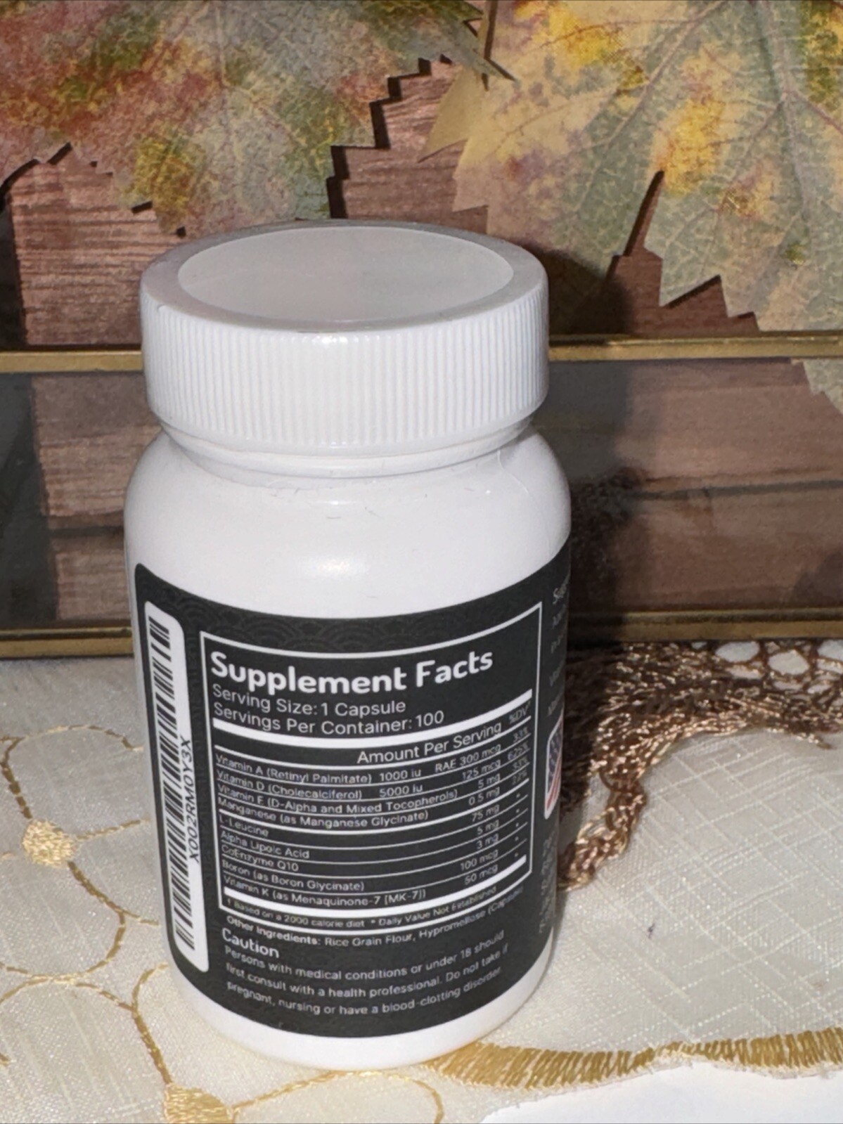 zen haus a-d3-k2 with coq10 and manganese 100 capsules exp 12/2025
