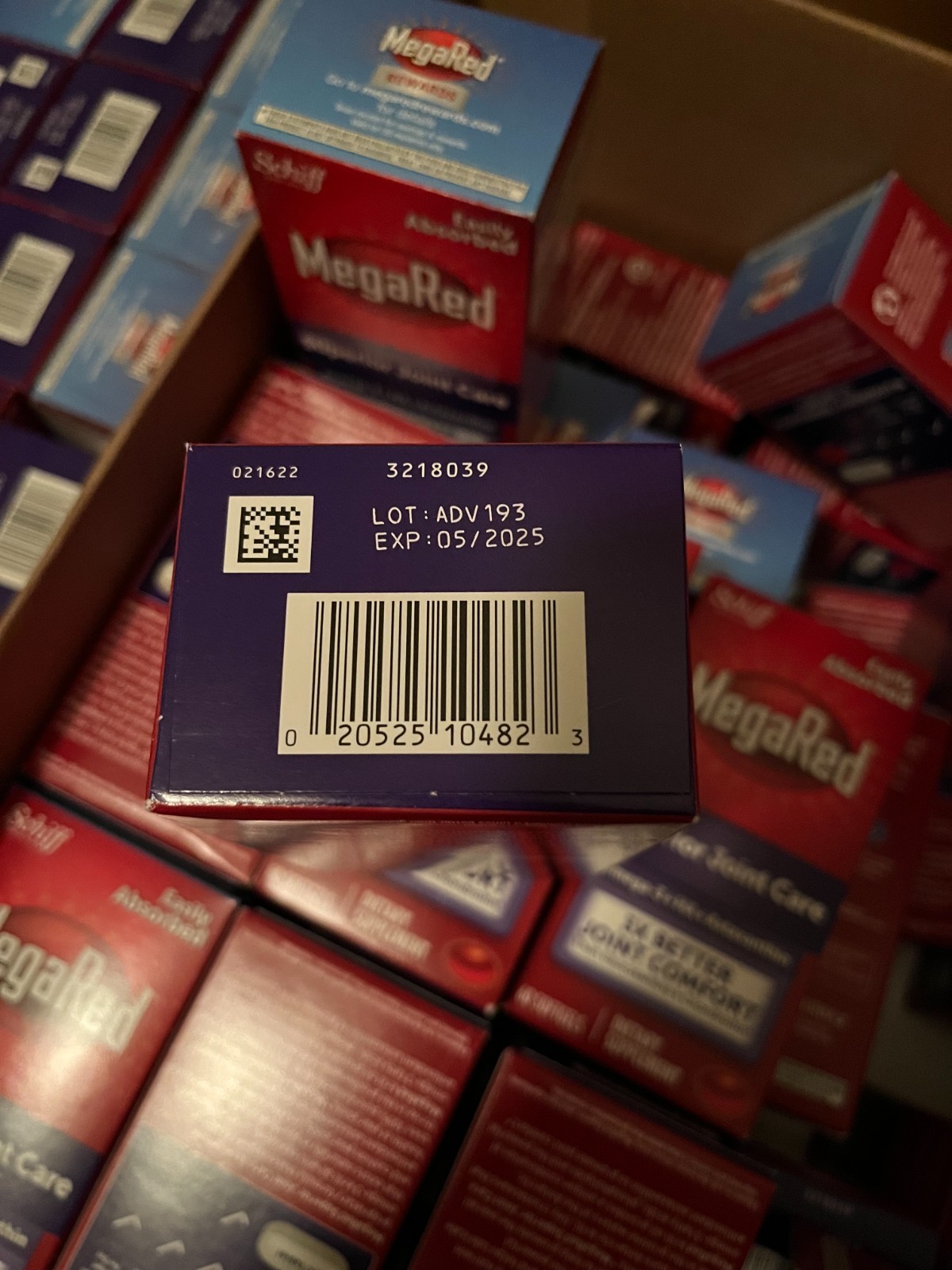 Exp. 05/2025 ~ GENUINE AUTHENTIC Schiff MegaRed Superior Joint Care 60 Softgels
