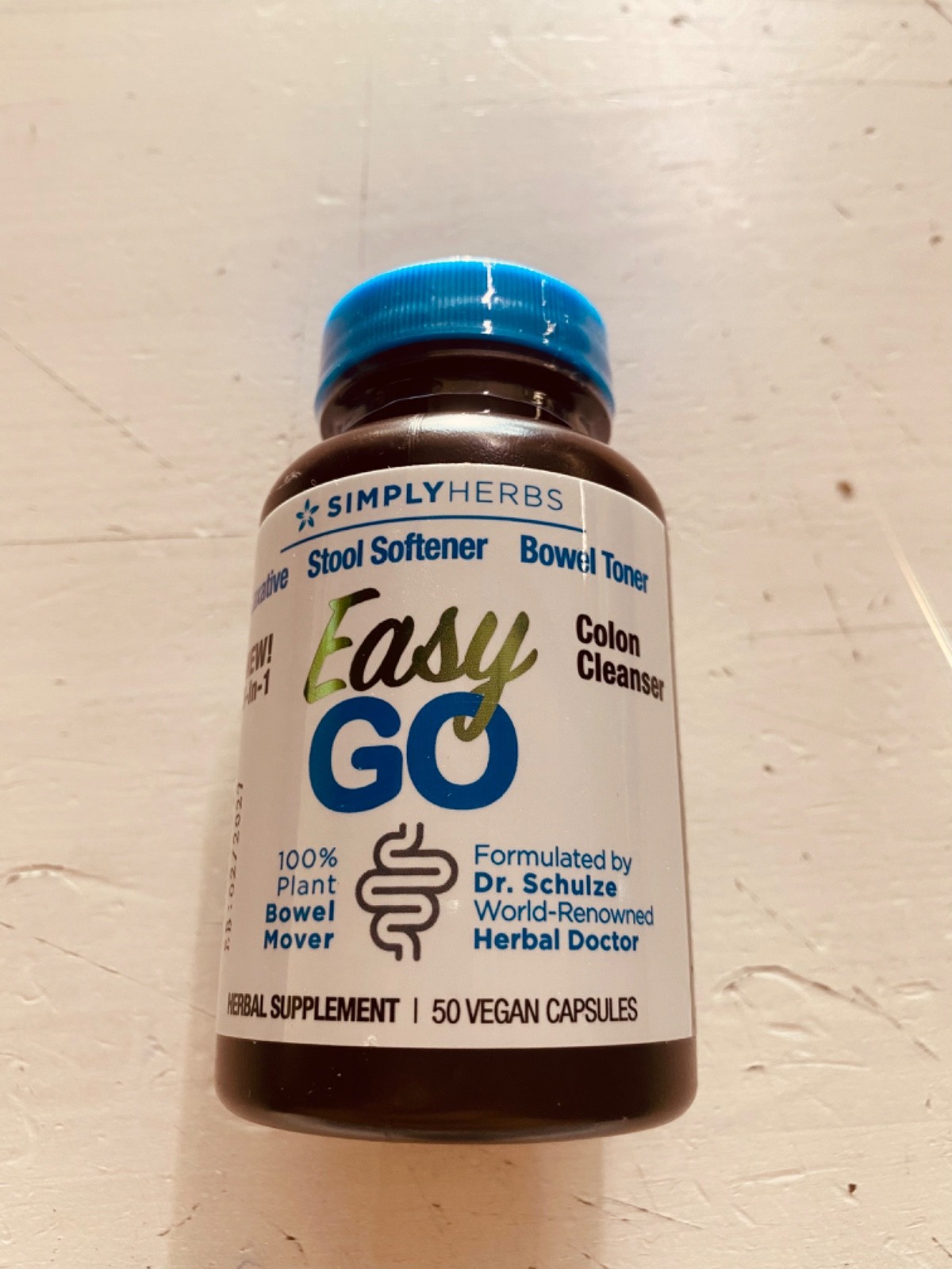 Simply Herbs Easy Go Bowel Mover – Colon Support – 50 Count