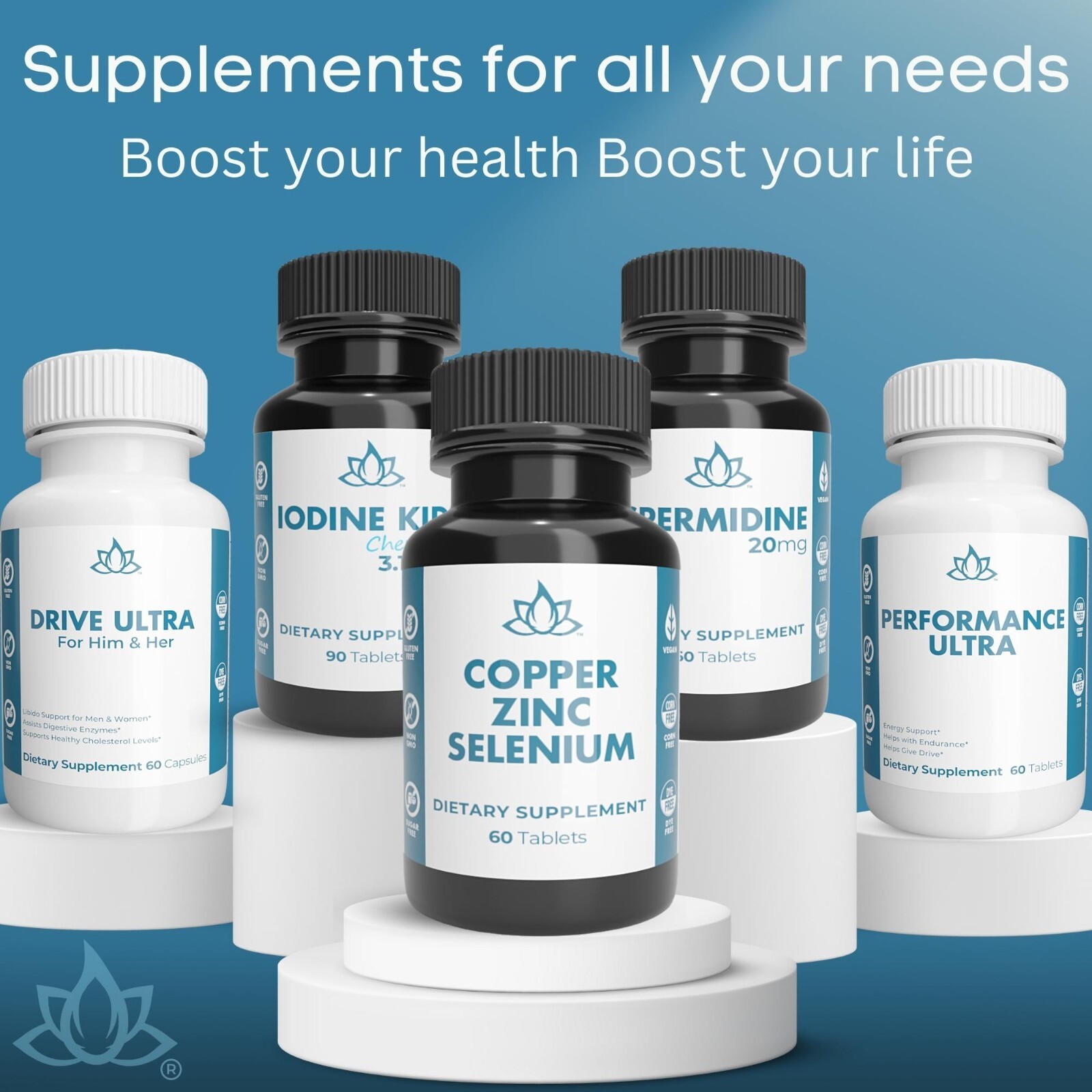 Boron 75mg Mineral Supplement – High Potency Formula Fast Absorption