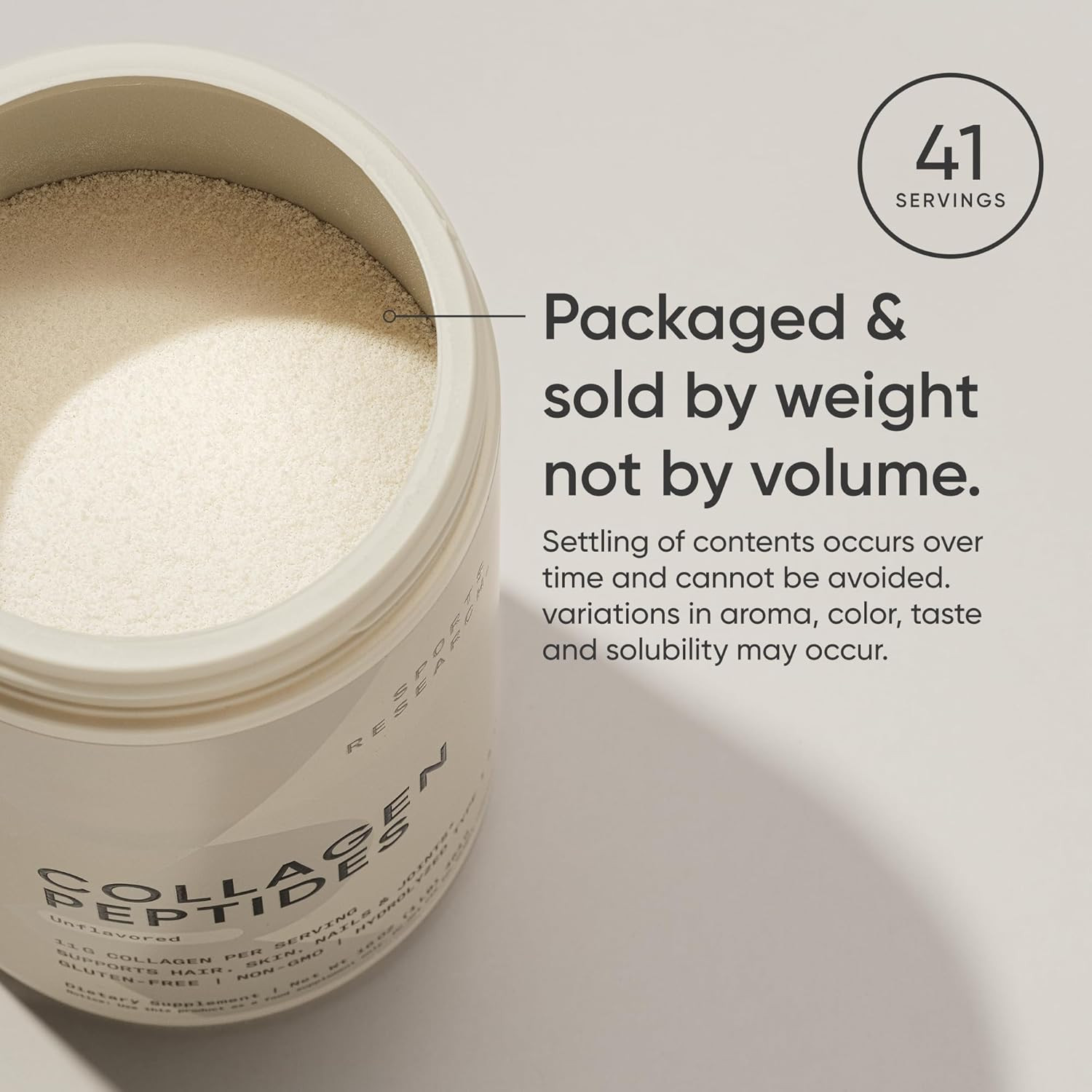 Hydrolyzed Collagen Peptides Powder for Skin, Nails, and Joint Health