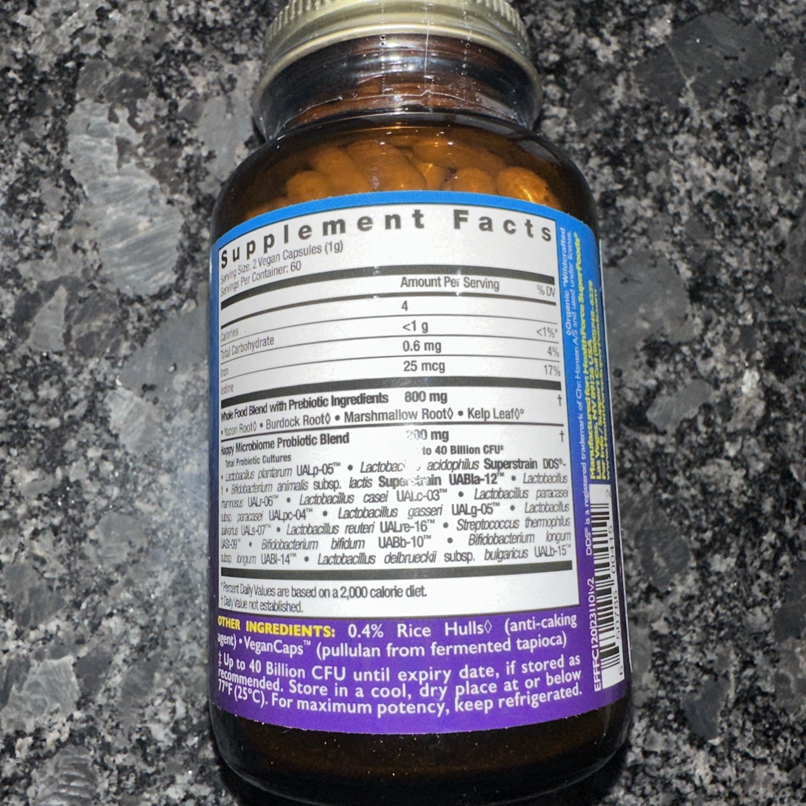 Friendly Force, The Ultimate Probiotic, 50 Billion, 120 Vegan Caps Digestive et