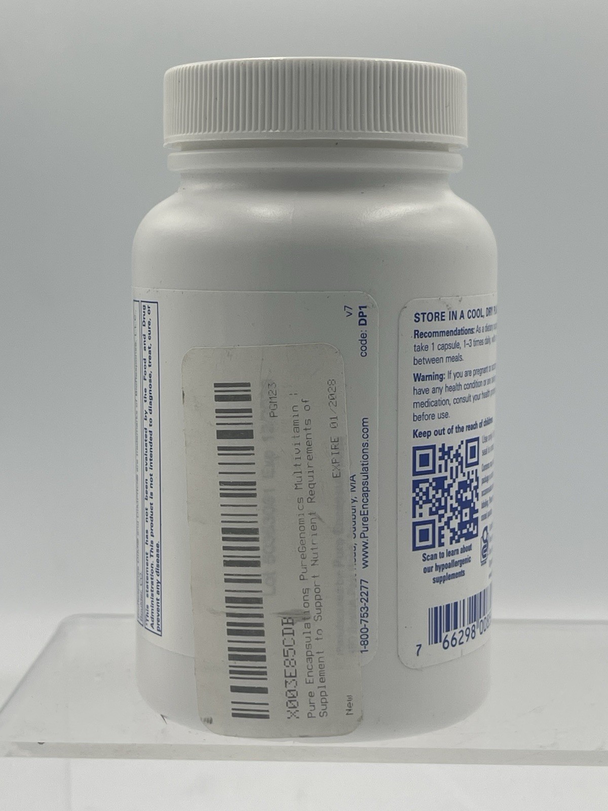 Pure DIMPRO 100 120 Capsules Hypoallergenic Gluten-Free EXP 01/2028