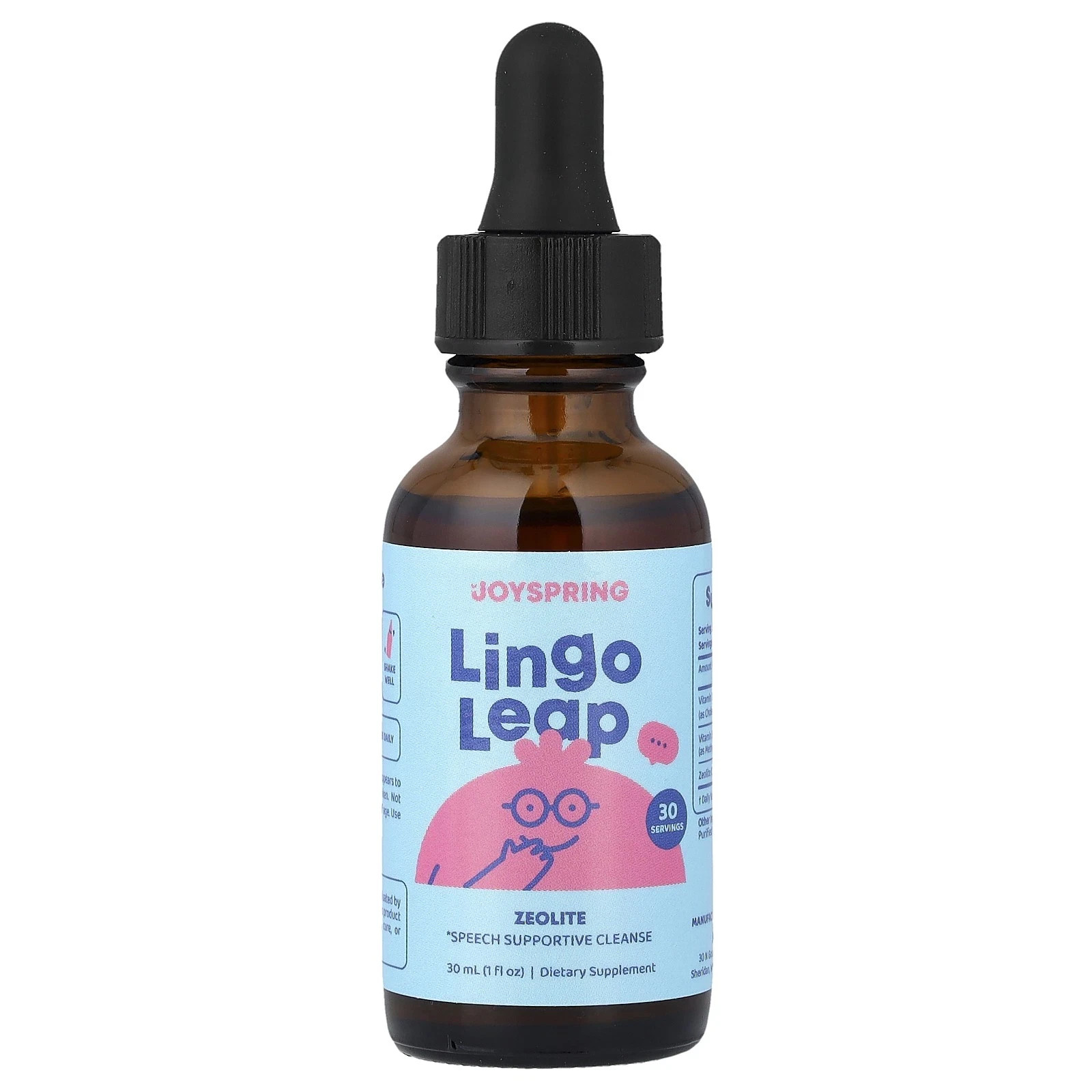 Lingo Leap , 1 fl oz (30 ml)Children’s Drops – Zeolite Detox for Speech Delays T