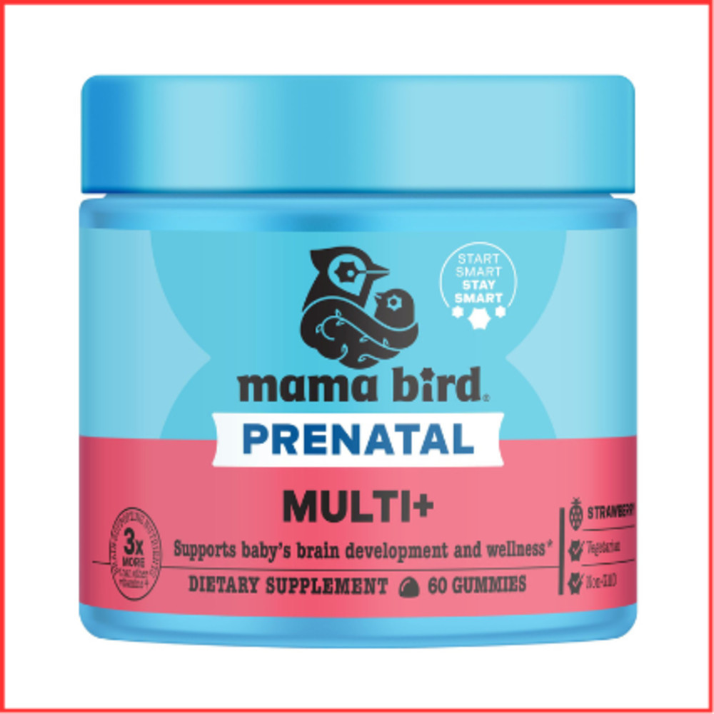 PRENATAL SUPPLEMENT with Methylfolate Strawberry 60ct BEST NEST WELLNESS
