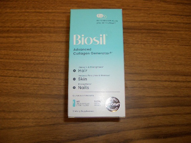 BioSil Advanced Collagen Generator Hair-Skin-Nails 60 Capsules Exp 12/2027