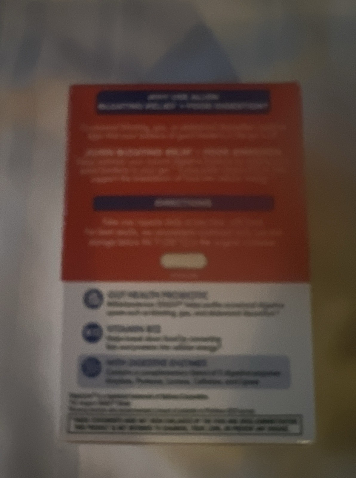 Align Probiotic Bloating and Gas Relief and Food Digestion – 28 Capsules 6/27