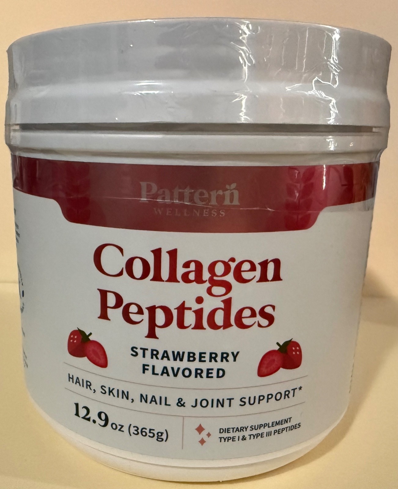 Pattern Wellness Collagen Peptides Powder – Hair, Skin, Nail, and Joint Support
