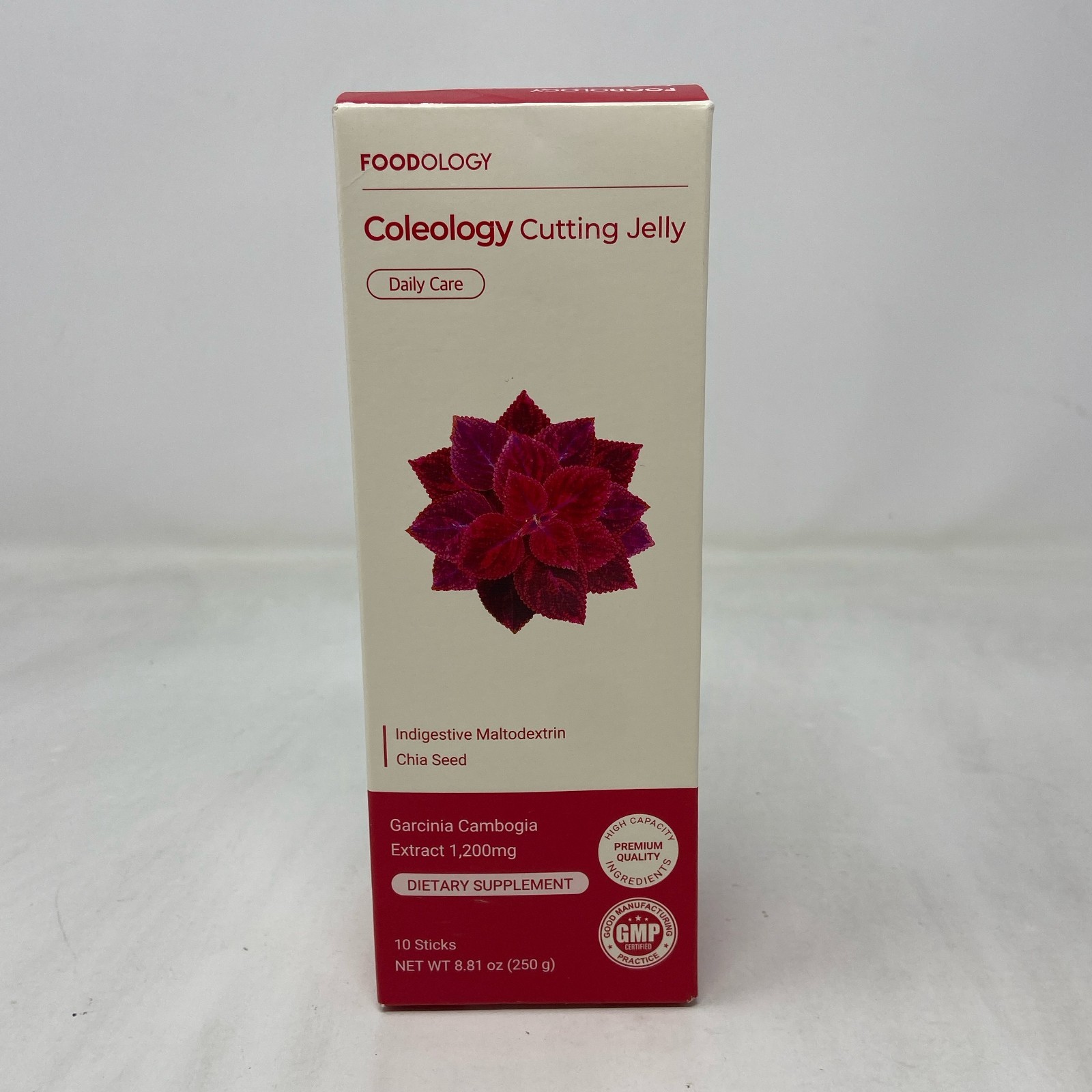Foodology Coleology Cutting Jelly 10 Sticks 250g Pomegranate