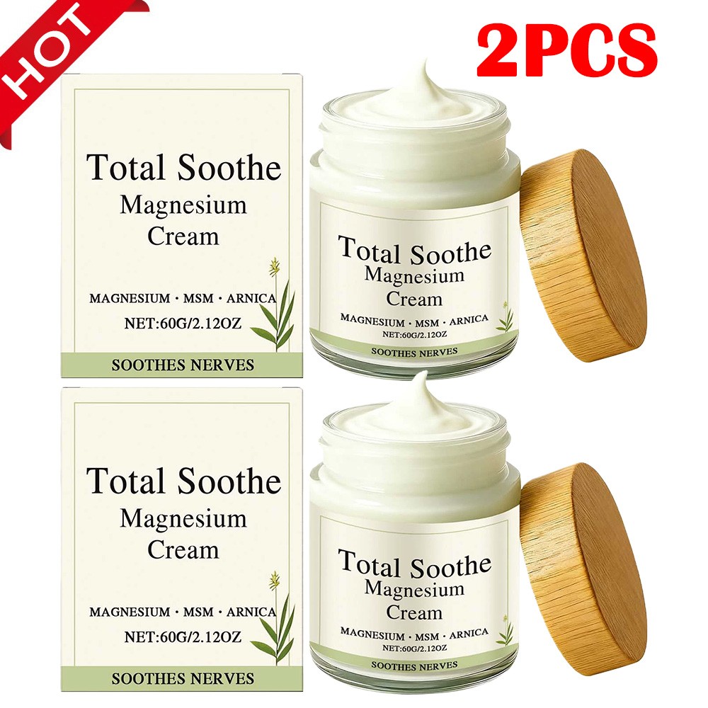 Total Soothe Magnesium Cream – Joint Relief Cream – 60g Daily Body Relief Cream