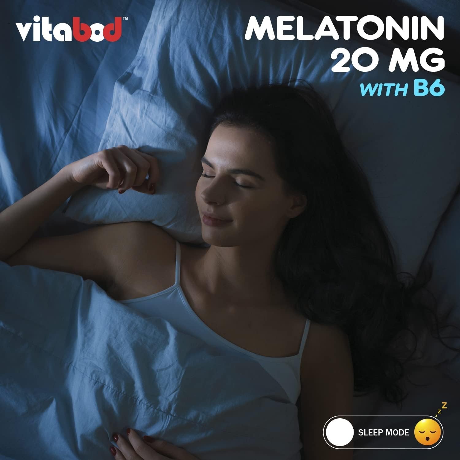 Melatonin 20mg High Potency Natural Sleep Aid Berry Flavor 240 Fast Dissolve TAB