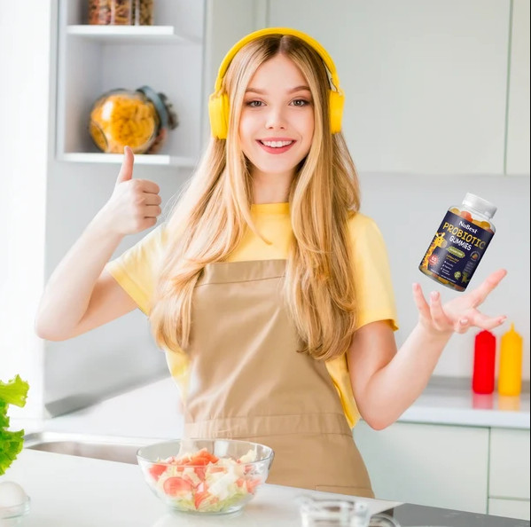 Kids & Teens Probiotic Gummies Sugar Free Daily Gut Health Support Ages 2-18