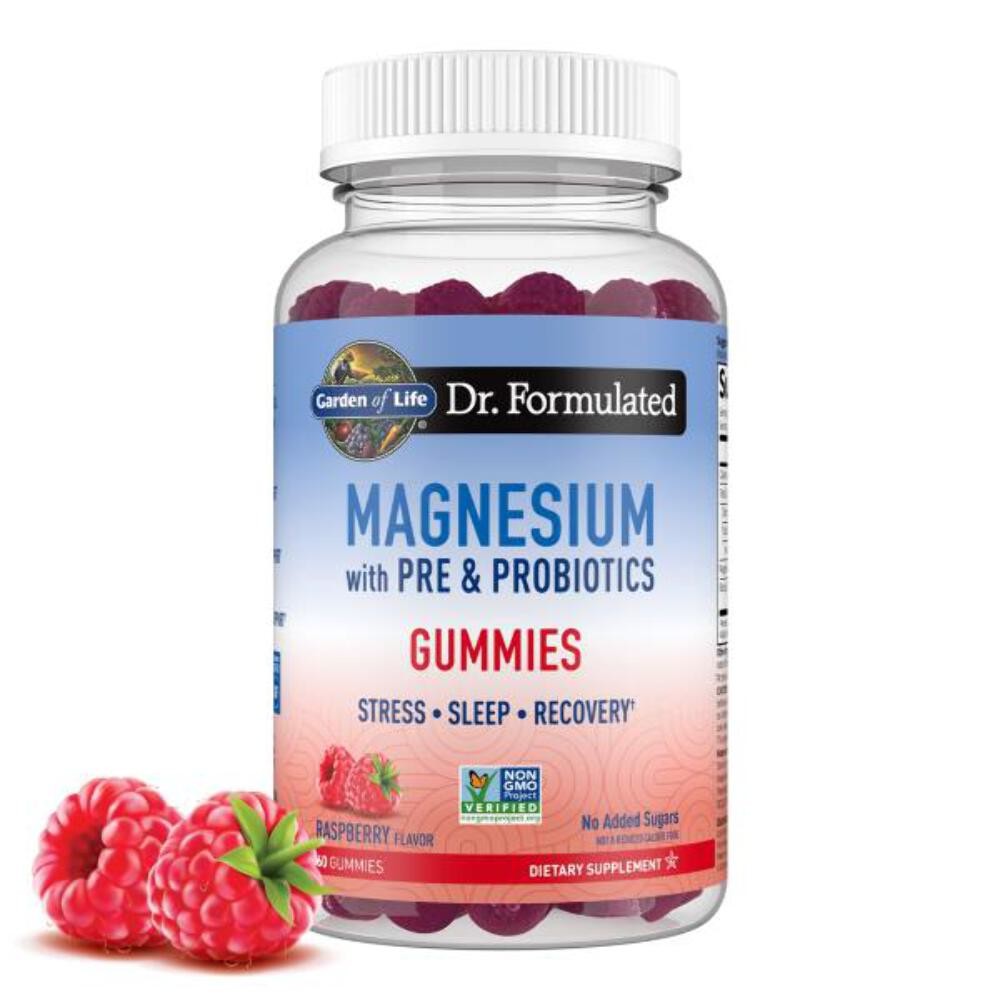 11/26 Garden of Life Magnesium Citrate Supplement Gummies with Prebiotics & Prob