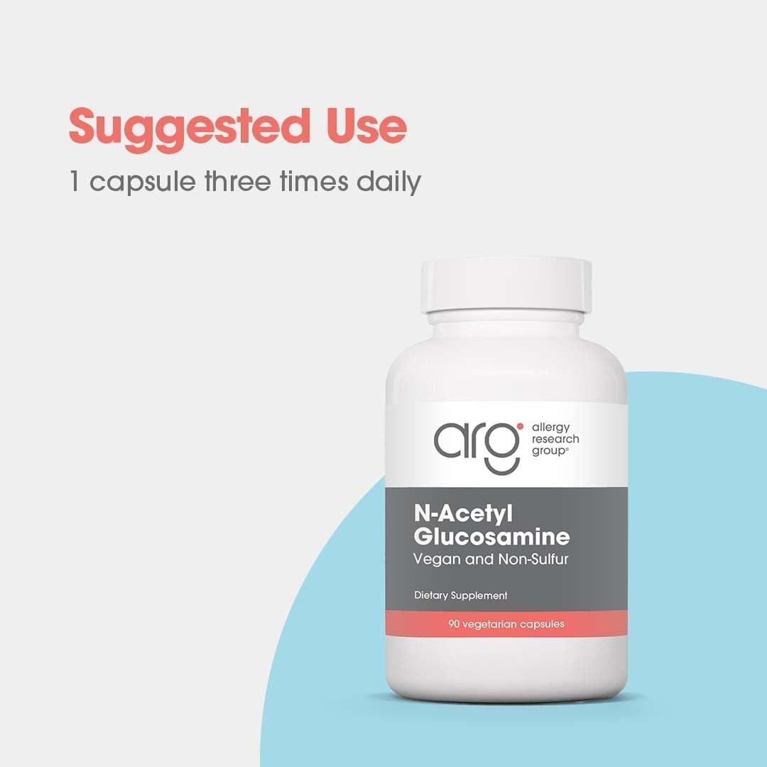 N-Acetyl Glucosamine (NAG) 90 Vegcaps Allergy Research Group