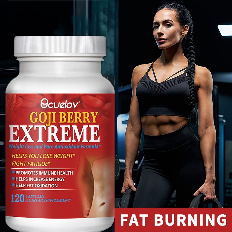 Goji Berry Supplement -Weight Management Antioxidant Formula 30/60/120 Capsules