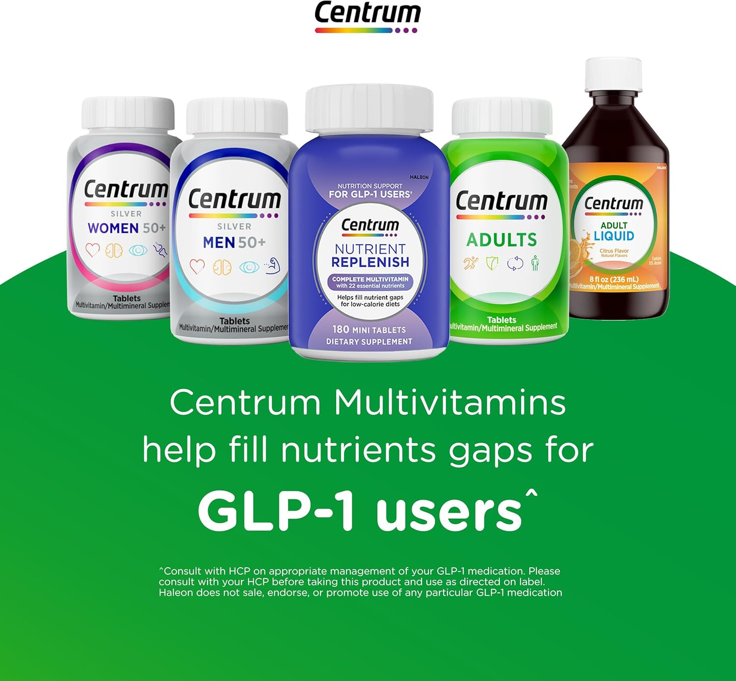 Silver Multivitamin for Adults 50 Plus, Multivitamin/Multimineral Supplement