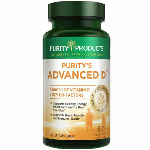 Purity Products Dr. Cannell’s Advanced Vitamin D Formula 60 Veg Cap Brand New