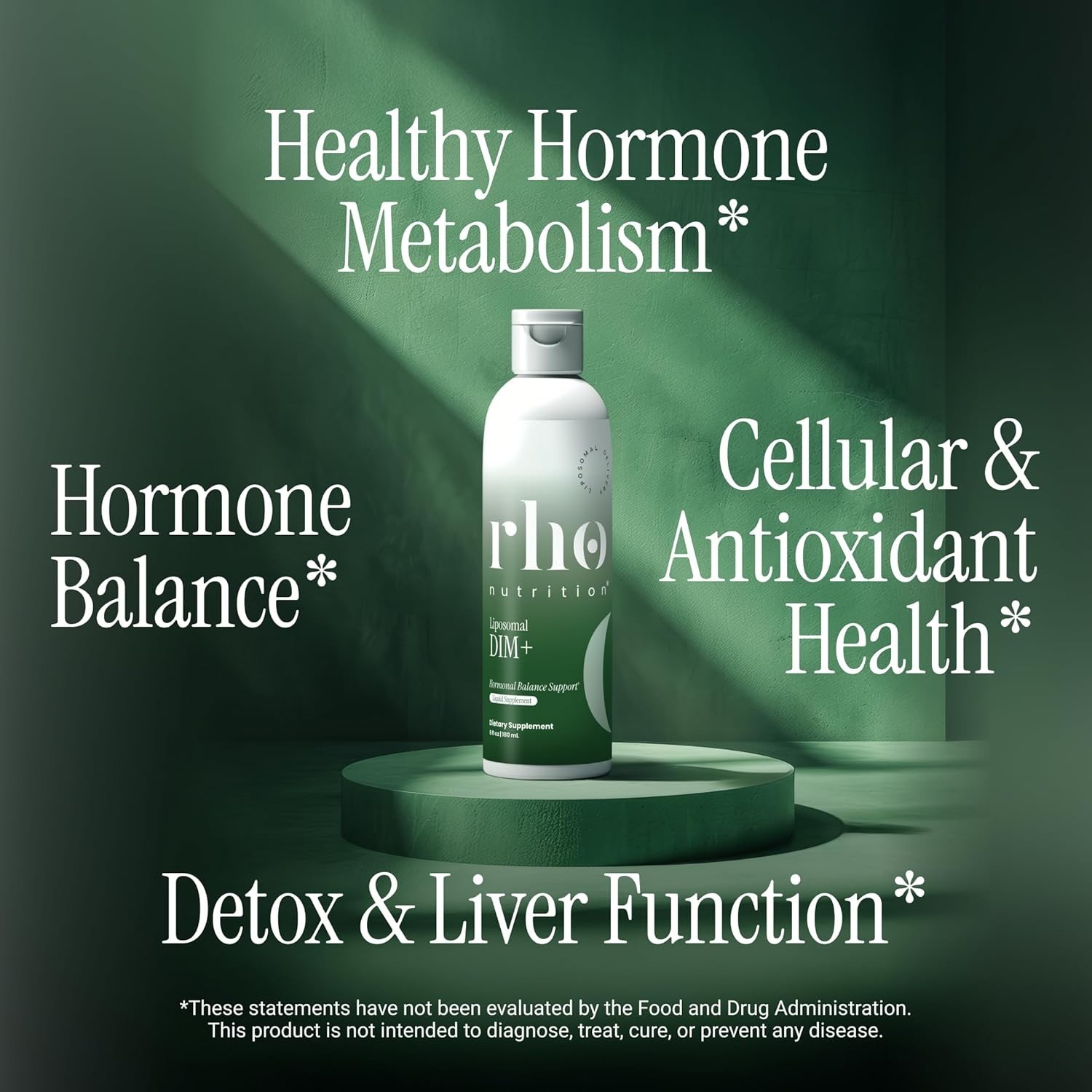 Rho Nutrition Liposomal DIM+ Hormonal Balance Support 6oz.