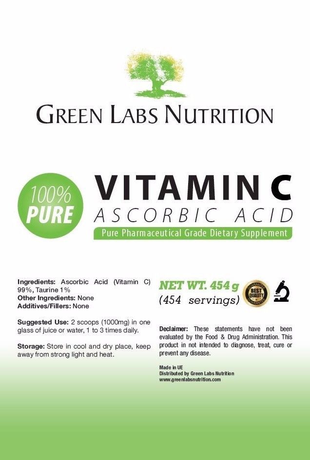 Vitamin C Ascorbic Acid Powder – High Purity Immune, Antioxidant & Skin Support