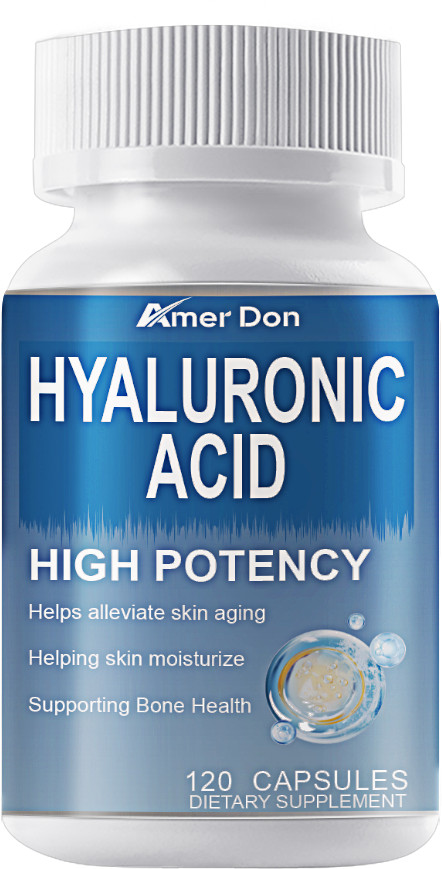 Hyaluronic Acid Capsules | 850 mg | 120 Capsules | Non-GMO |Gluten-Free