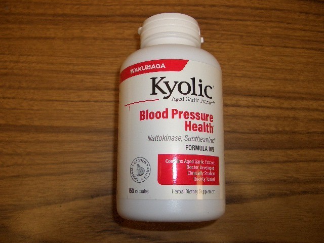 KYOLIC Aged Garlic Extract BLOOD PRESSURE HEALTH Formula 109-160 Capsules 6/2029