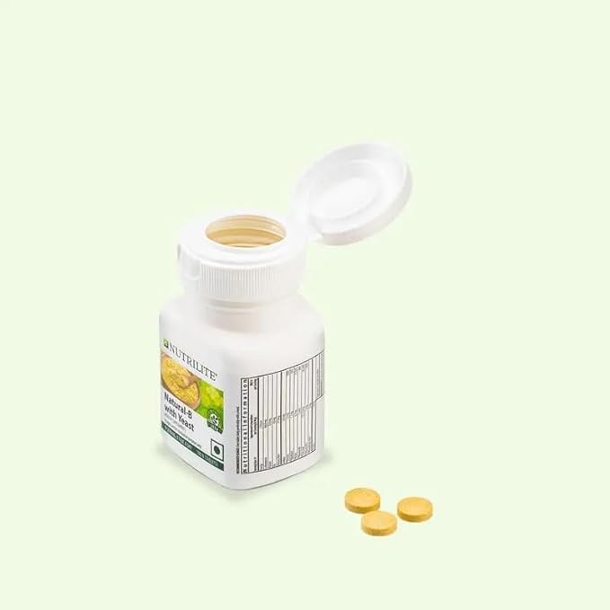 NUTRILITE® Vitamin B Yeast Plus | B-Complex Energy Support Tablets Formula Daily