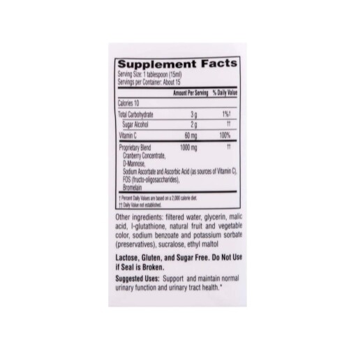6 Pack Cystex Urinary Health Cranberry Flavor 7.6Oz Each