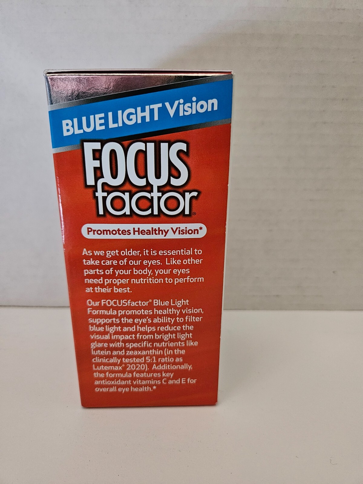 Focus Factor Blue Light Vision Promotes Healthy Vision 60 Capsules 5/2025