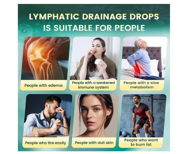 Lymphatic Drainage Drops Liposomal Immune Cleanse Support / Drenaje Linfatico