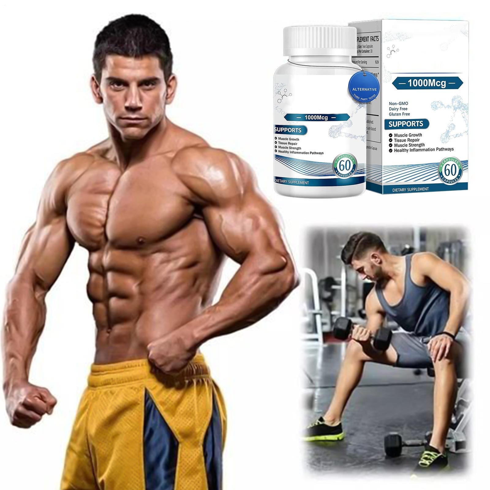 B-157 1000mcg 60 Capsules – Accelerate Muscle Tissue Repair