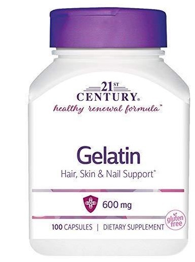 21st Century Gelatin 600mg Capsules 100ct – Expiration Date 11-2024