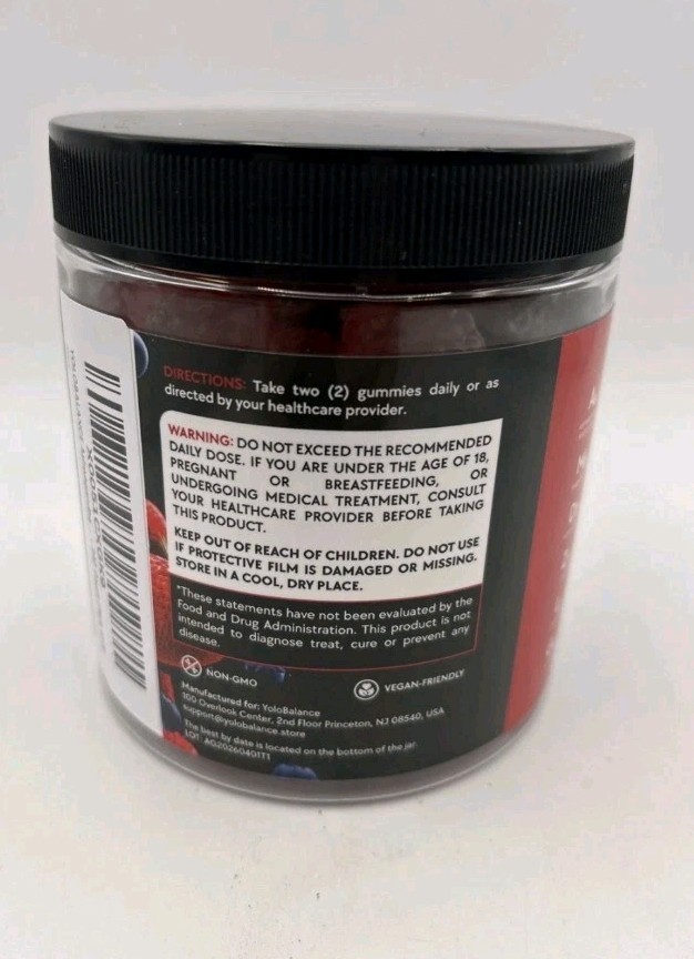 Ashwagandha Gummies 120 Ct 2000 MG Ashwagandha Supplements L-Theanine Exp 3/28