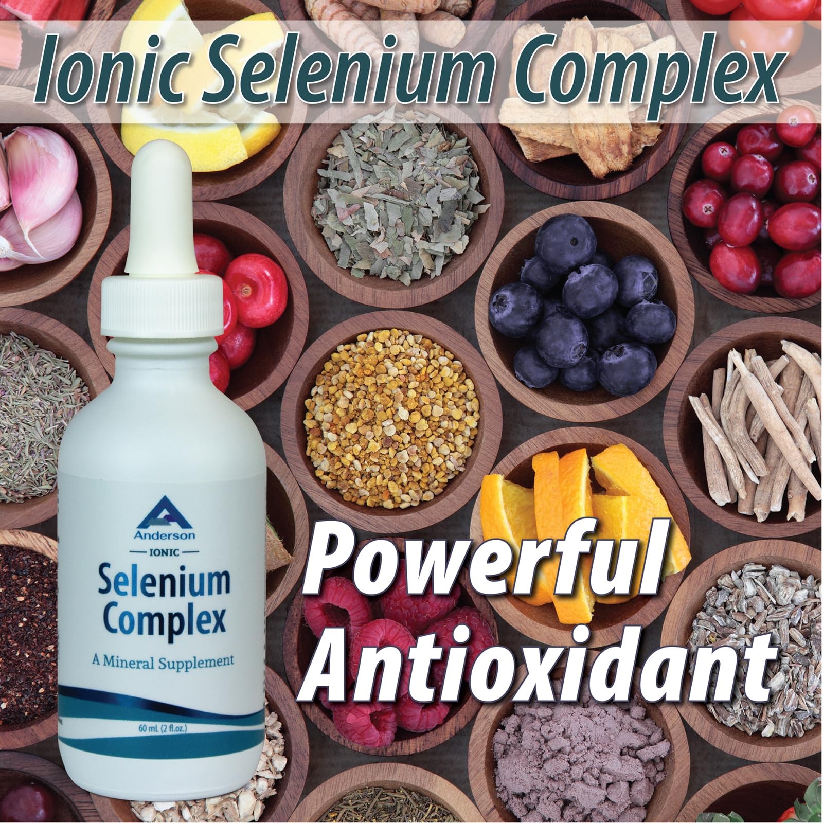 Anderson Ionic Selenium Complex, Liquid 2 Fl Oz (Pack of 1)