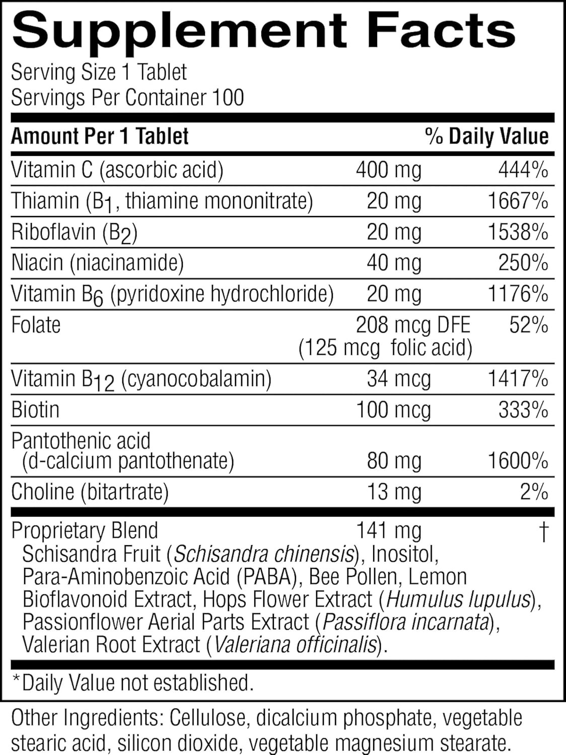 Nature’s Sunshine Nutri-Calm- Herbal Stress Relief 100 Count (Pack of 1)