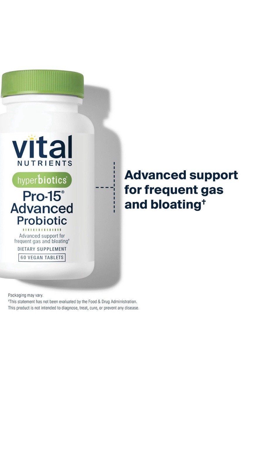 Hyperbiotics Vital Nutrients Pro15 Advanced Probiotics for Women and Men | 15…