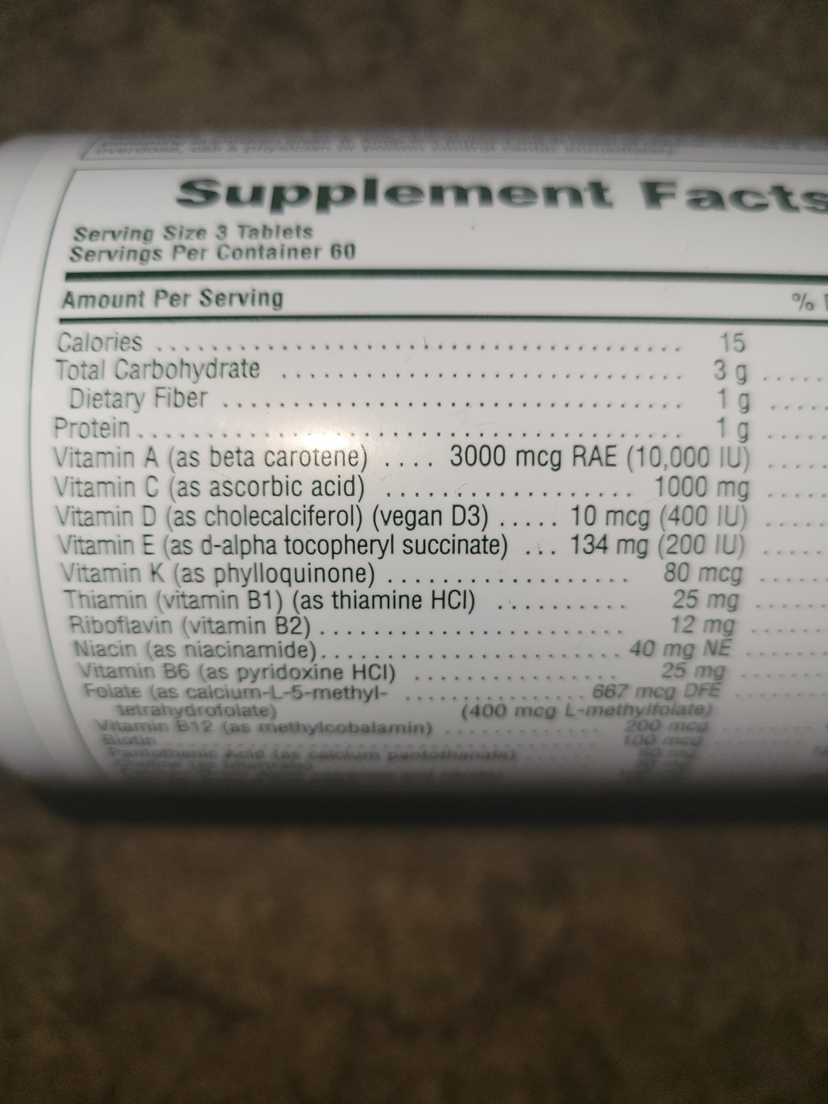 Source of Life Ultra Tablets Multivitamin Whole Life Energy En. 180 ct Exp 10/29