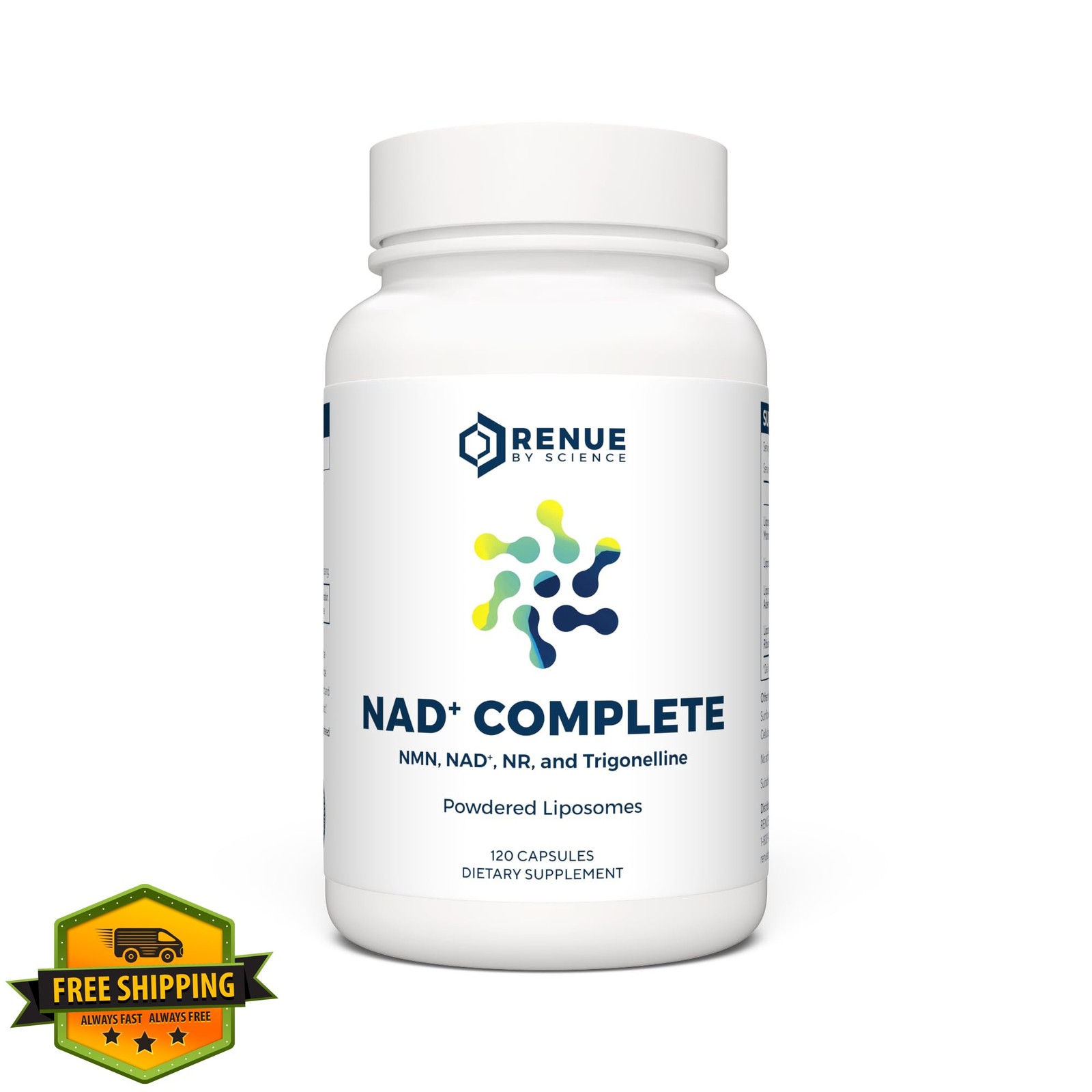 Renue NAD+ Complete Liposomal Capsules 120ct