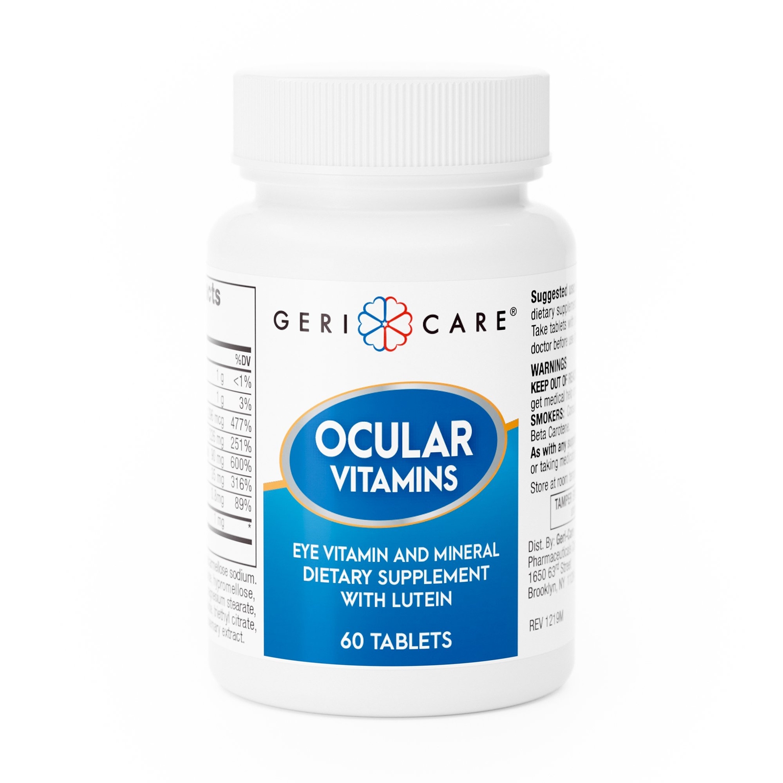 Geri-Care Eye Vitamin Tablet 631-06-GCP 12 Bottle(s) 1 per Bottle