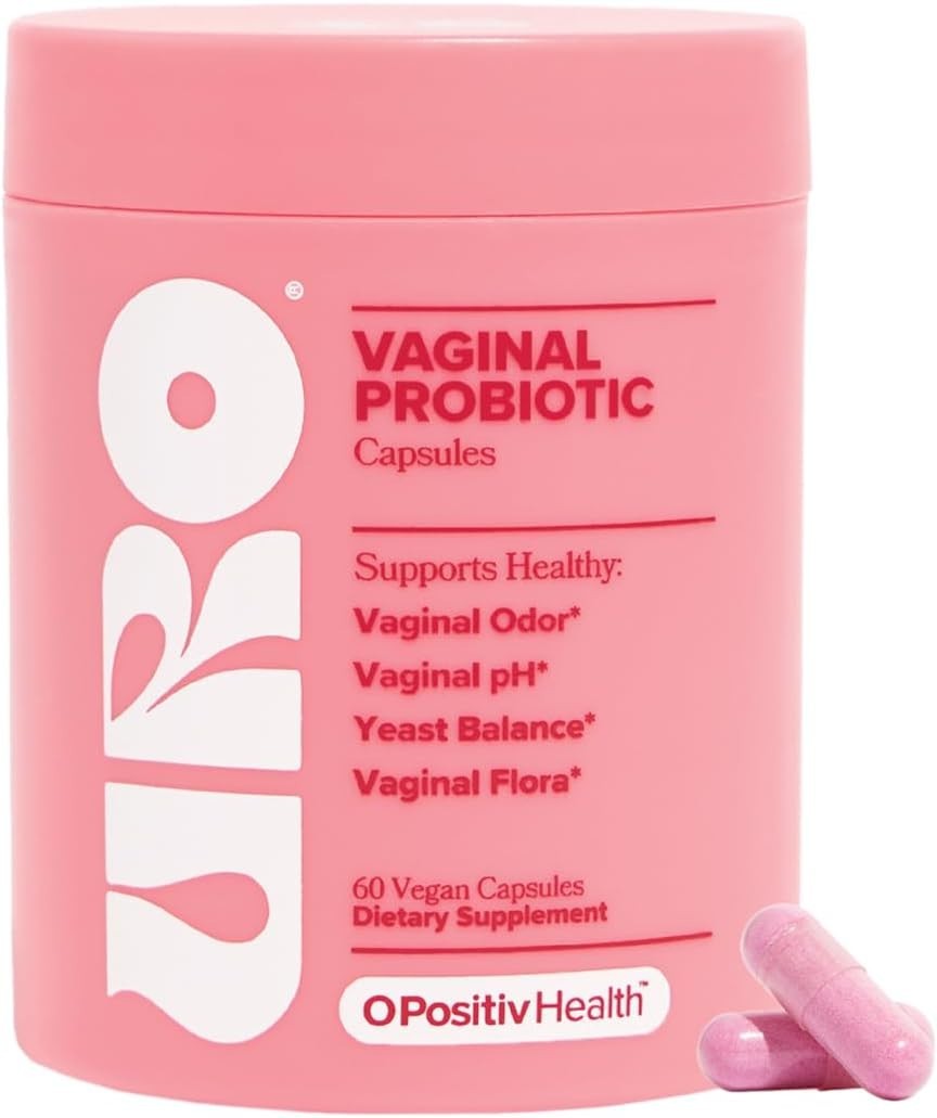 Natural Vaginal Probiotics – 60 Capsules for Optimal pH Balance & Flora Health