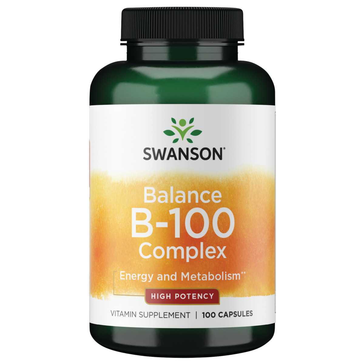 Swanson Balance B-100 Complex – High Potency 100 Capsules