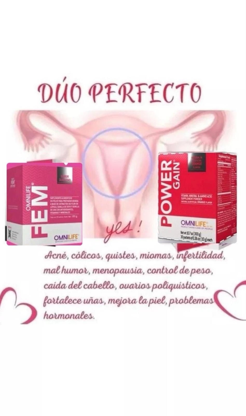 Kit Fertilidad . sistema Hormanal, Power , OML FEM Y Hom Plus