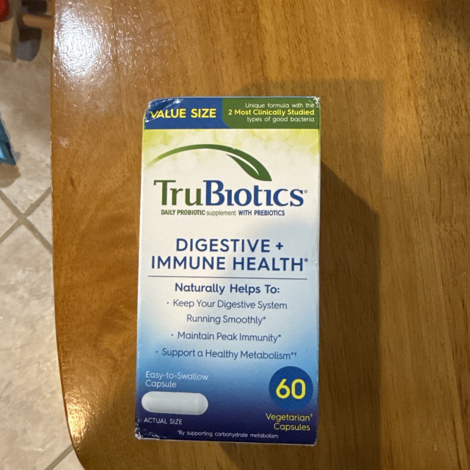 Digestive + Immune Health, 60 Vegetarian Capsules