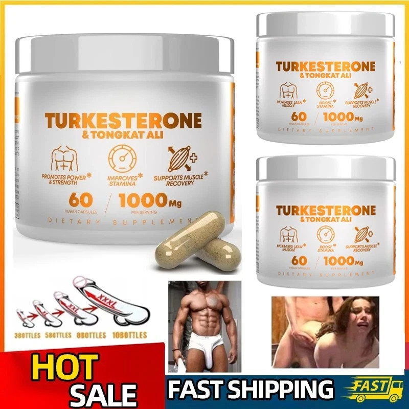 Turkesterone 1000 Mg Natural Capsules Supplement Muscle Growth And Recovery 60